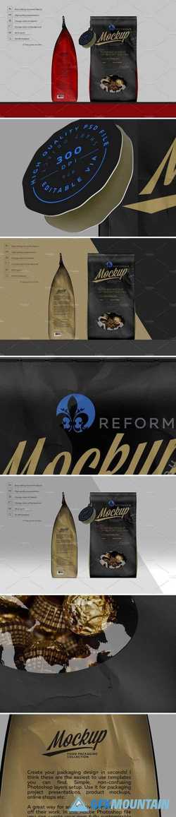 PAPER BAG MOCKUP LEFT/FRONT SIDE 2256554