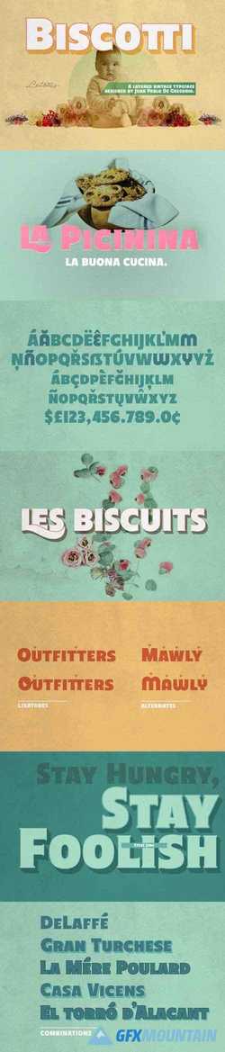 Biscotti Font Family