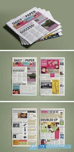 Newspaper Template 2299383