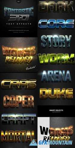 Fantastic 3D Text Effects Vol.7 21540324