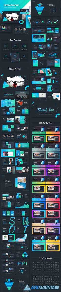 Instrooment Creative PowerPoint Template 21055619