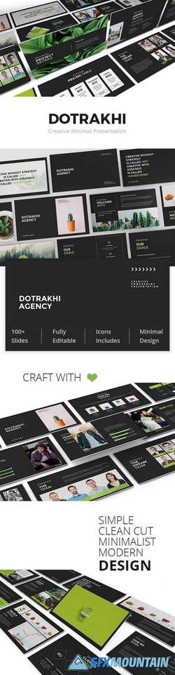 Dotrakhi - Creative Minimal Powerpoint Template 21534973