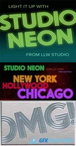 Studio Neon Font