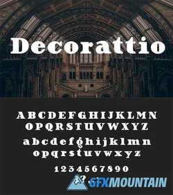 Decorattio Font