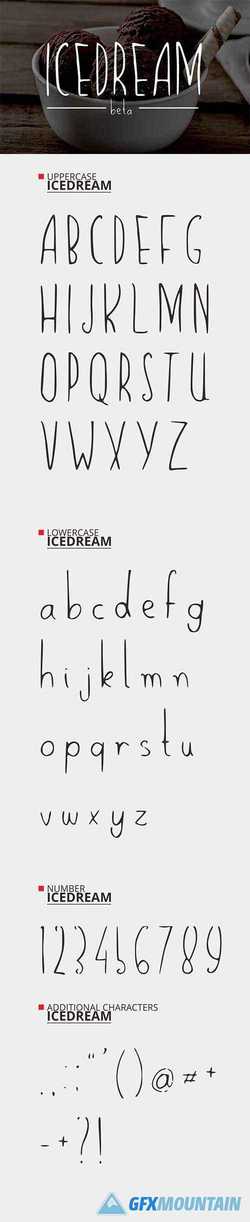 Icedream Font