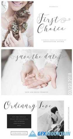 First Choice - Wedding Calligraphy 2361380
