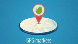 GPS Markers Map  9910759 