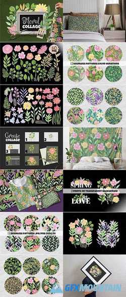 FLORAL COLLAGE CREATOR - 2332411