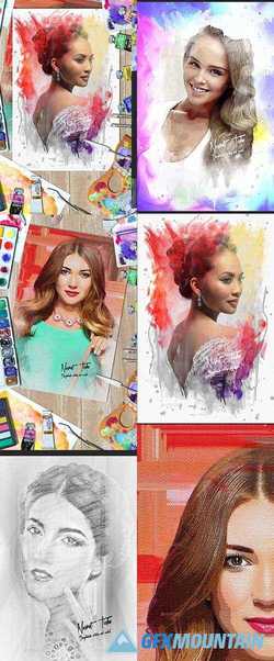 Artistic Photo Manipulation Template 21598418