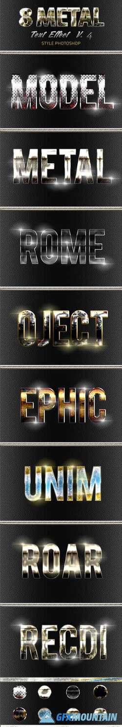 8 Metal Text Effect v4 21639241