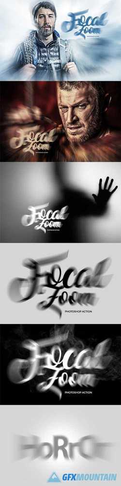 Focal Zoom Photoshop Action 1578439