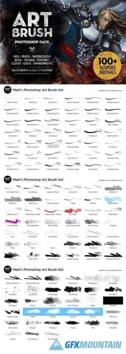 MATT'S PHOTOSHOP ART BRUSH SET - 2420400