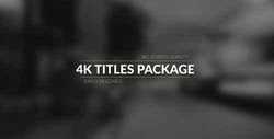 4k Broadcast Titles Package 17535135