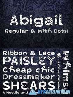 Abigail Display Fonts 1589079