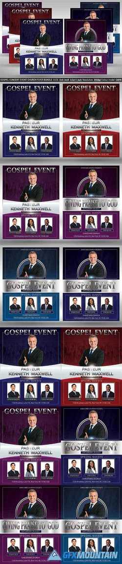 Gospel Concert Event Church Bundle 2509055