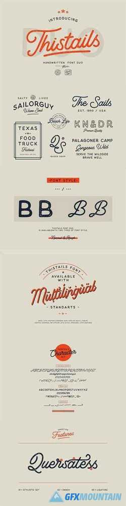 Thistails Font Duo 2509046