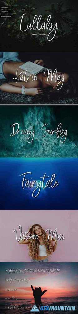 Lettering Font - Lullaby 2476536