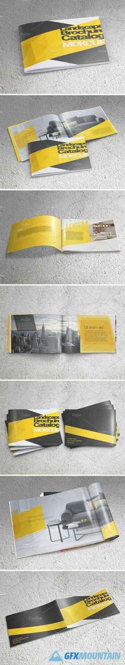 Landscape Brochure Catalog Mockups 1590561