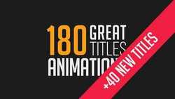 180 Great Title Animations 17403772