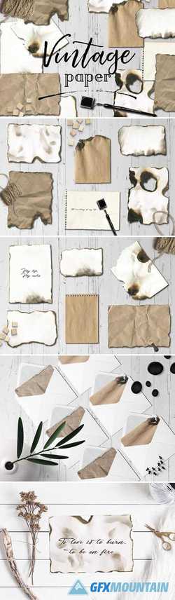 Old paper burn texture backgrounds 2457452