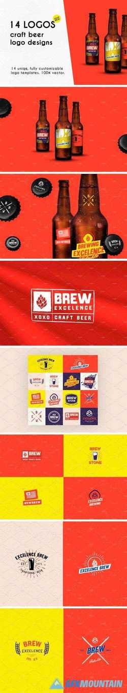 14 Modern craft beer logos 2518044