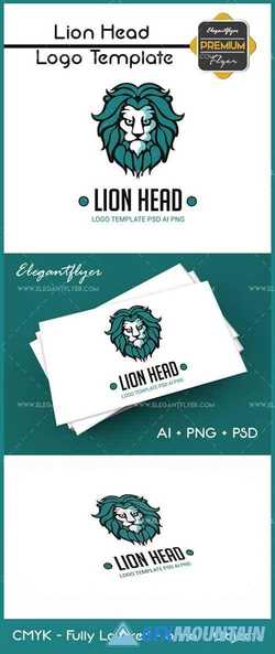 Lion Head – Premium Logo Template