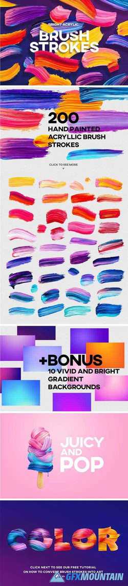 VIVID BRUSH STROKES - 2382517