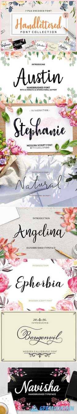 Handlettered Font Collection 3466621