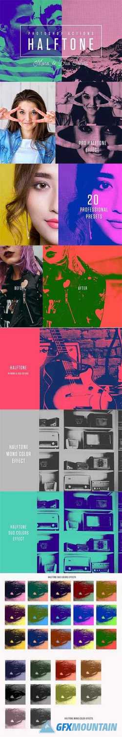 Halftone Mono & Duo Colors 2714329