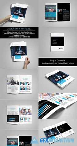 Business Brochure Template 12625097