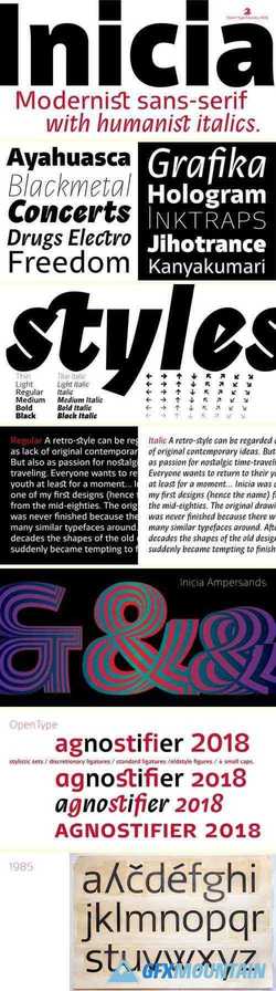 Inicia Font Family