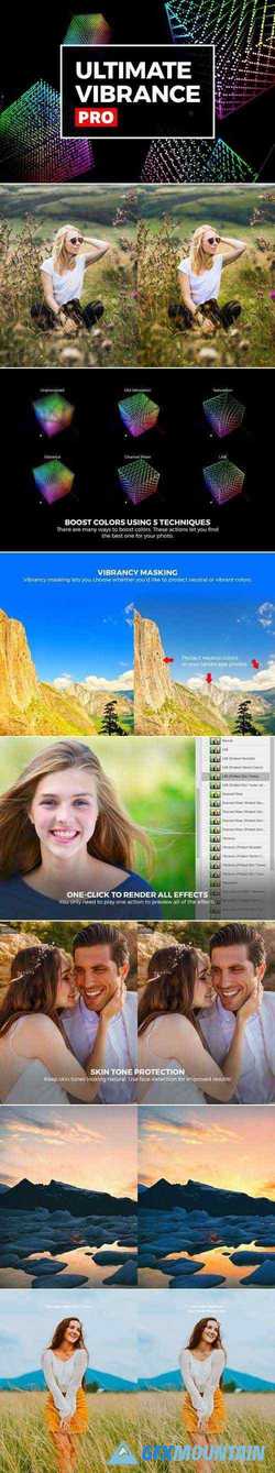 Ultimate Vibrance Photoshop Actions