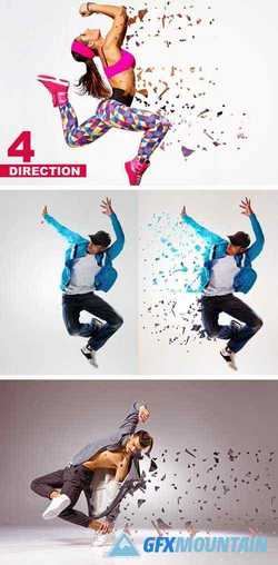 Dispersion Photoshop Action