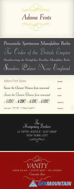 Adana Font Family