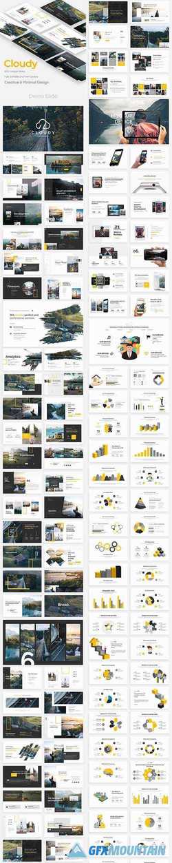 Cloudy Premium Powerpoint Template 22378698