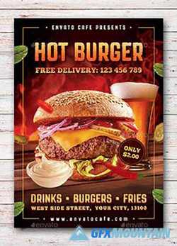 Hot Burger Flyer 2840604