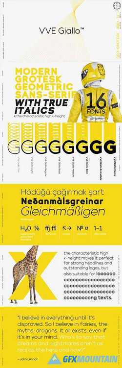 VVE Giallo Font Serif