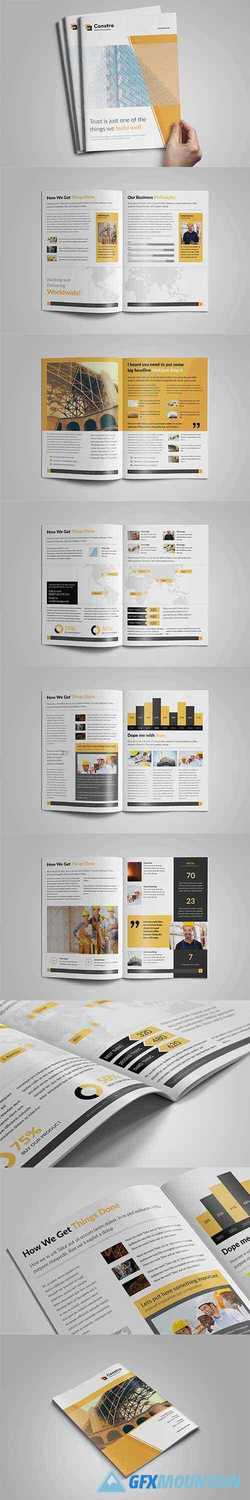 Construction A4 Brochure - InDesign 2813779