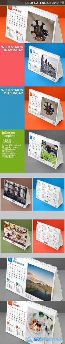 Desk Calendar 2019 (DC009-19) 2824469