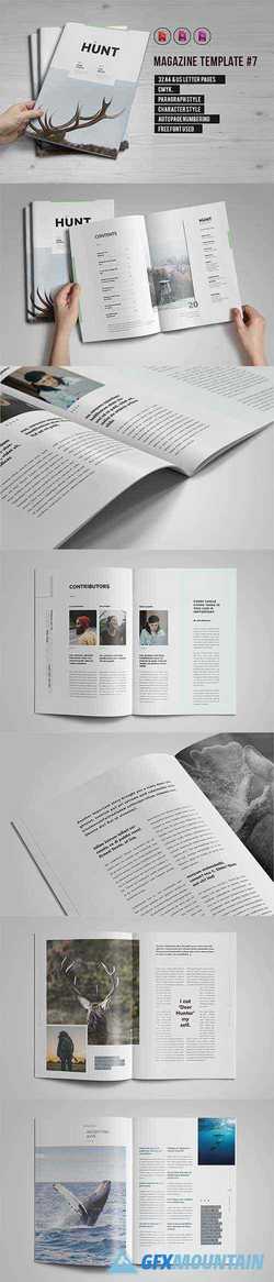 Indesign Magazine Template 7 2820974