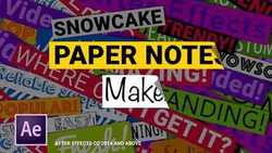 Paper Notes Maker - Titles and Lower Thirds