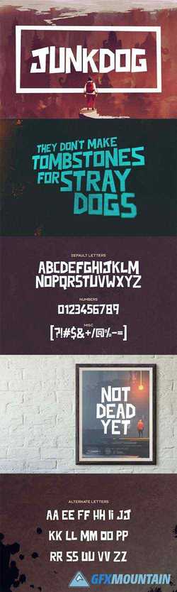 Junkdog Typeface 2564566