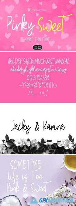 Pinky Sweet Cute Font 2706811