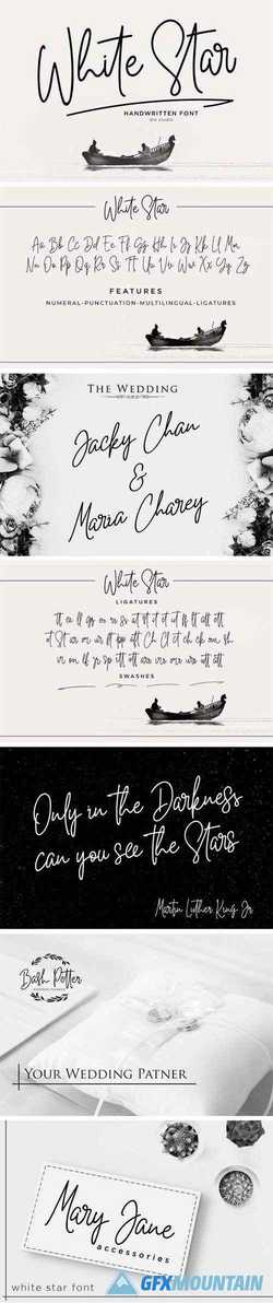 White Star - Chic Handwritten Font 2879526