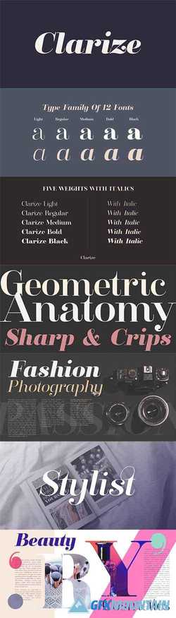 Clarize Font Family 