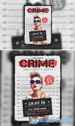 Indie Crime Poster/Flyer 611817