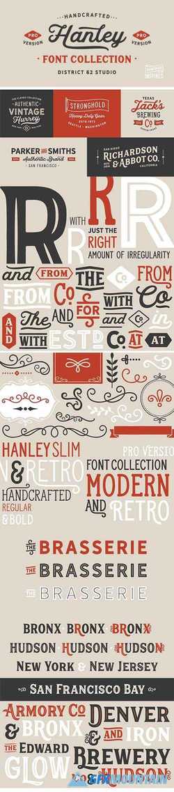 Hanley Pro Font Family
