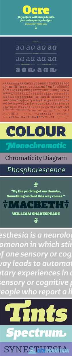 Ocre Font Family