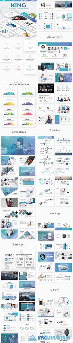 King Business Powerpoint Template 22657717