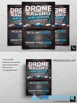 Drone Racing Flyer 2976049